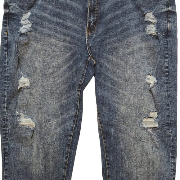 Refinery Republic Straight Leg Stone Wash Distressed Jeans Sz 40x32 - Picture 6 of 10